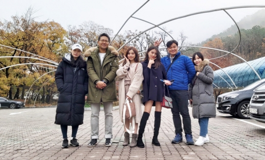 태국 인플루언서, 안양예술공원 방문. / 사진제공=안양시