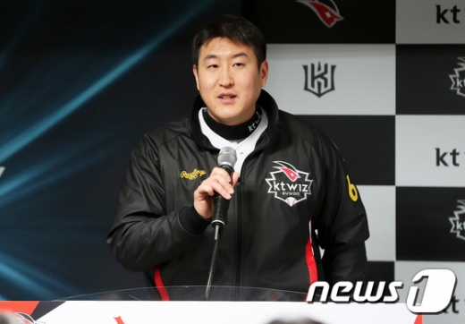 KT 위즈 야수 유한준. /사진=뉴스1
