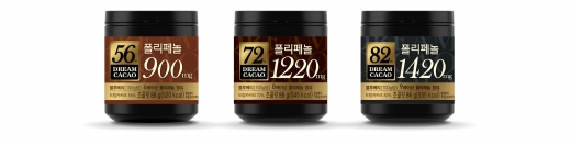 디자인 리뉴얼된 드림카카오 3종