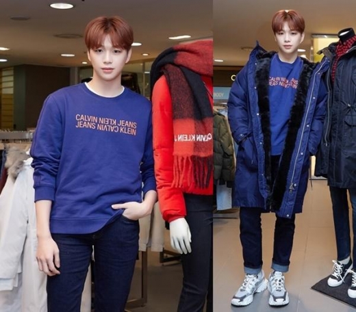 캘빈클라인 진, 뮤즈 강다니엘 깜짝 명동 팬사인회 개최