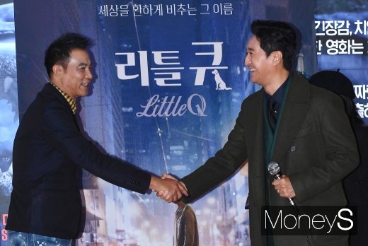 [머니S포토] 임달화 '신현준과 반갑게 인사'