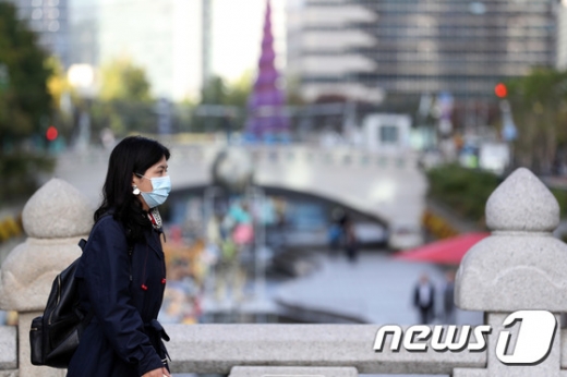 미세먼지 낀 날씨. /사진=뉴스1