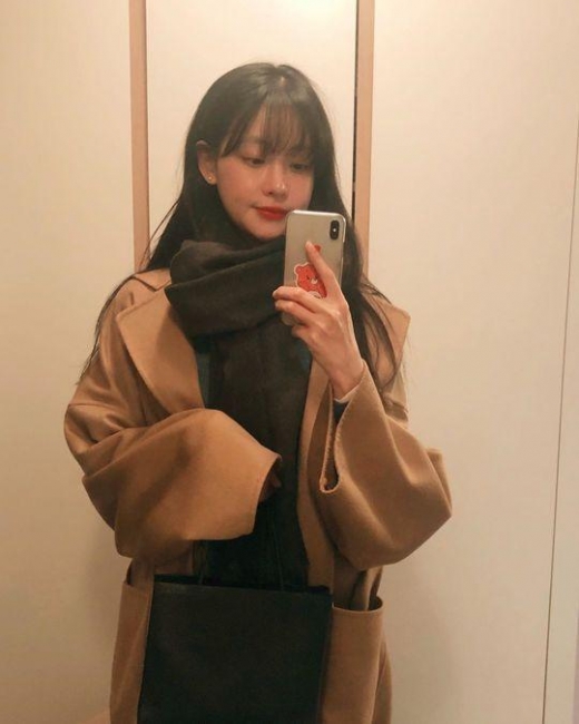 오연서, 여성스런 겨울코트룩… 