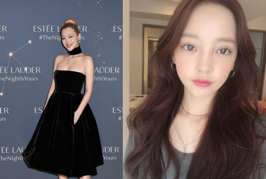 설리, 구하라. /사진=에스티로더, 구하라 인스타그램  