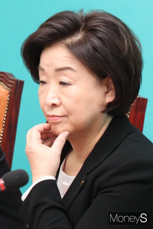 [머니S포토] 심상정 대표, 연동형비례대표제 추진 간담회 참석