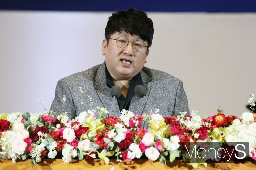방시혁 빅히트엔터테인먼트 대표. /사진=임한별 기자  