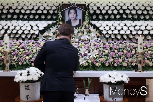 [머니S포토] 구하라 측, 팬들 위해 따로 빈소 마련