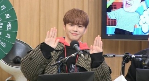 강다니엘. /사진=SBS '두시탈출 컬투쇼' 방송화면 캡처