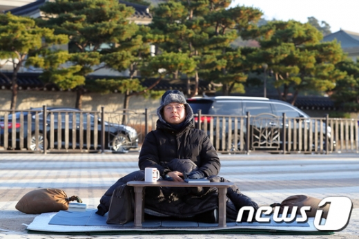황교안 단식 중단… 