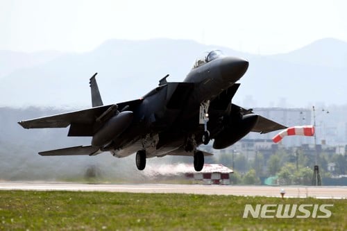 F-15K 전투기. /사진=뉴시스(공군 제공)    