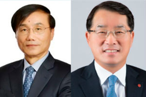 차정호 신세계 대표이사 사장(왼쪽)과 장재영 신세계인터내셔날 대표이사 사장.