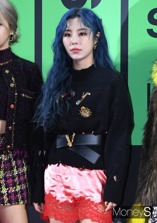 [머니S포토] 마마무 휘인, 신비로운 헤어컬러(멜론 뮤직어워드)
