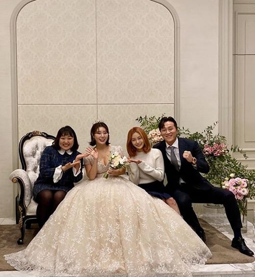 나비 결혼. /사진=송다은 인스타그램 캡처  