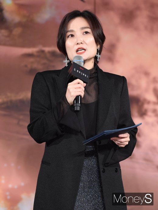[머니S포토] 박경림 '넷플릭스 영화 6 언더그라운드 소개합니다'