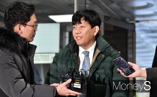 [머니S포토] 타다 재판에 선 이재웅 대표, 