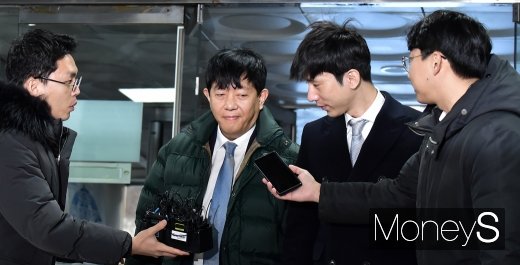 [머니S포토] 승차공유 이재웅 대표, 타다 첫 공판 출석