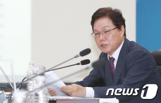 박완수 자유한국당 신임 사무총장. /사진=뉴스1