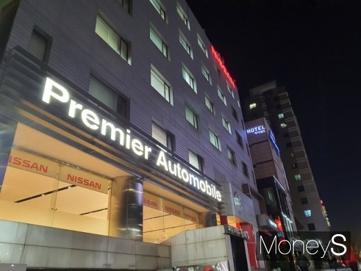 서울의 한 닛산 전시장. /사진=이지완 기자