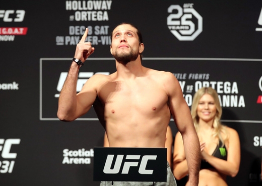 UFC 페더급 2위 브라이언 오르테가. /사진=로이터