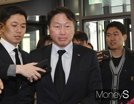 최태원 SK그룹 회장. /사진=장동규 기자   