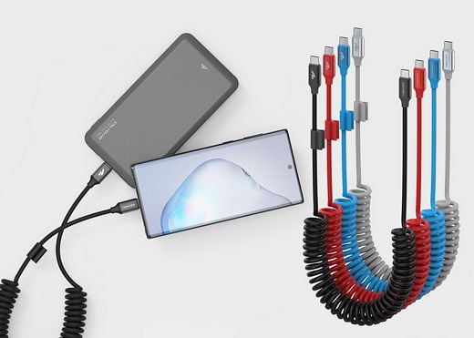 아트뮤, 60W USB PD지원 C타입 스프링 고속충전케이블 출시