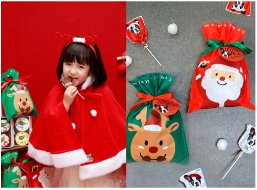 떼르드글라스, 떼글이 초콜릿 크리스마스 루돌프 & 산타 주머니 한정 판매