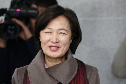 법무부 장관 후보자인 추미애 전 더불어민주당 대표. /사진=뉴시스 김명원 기자