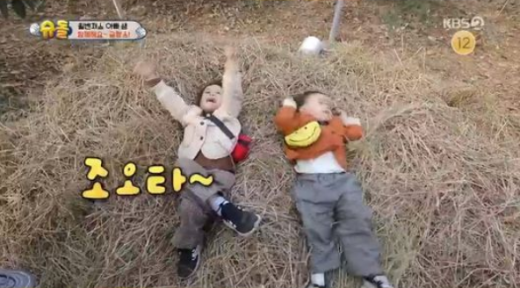 윌리엄과 벤틀리. /사진=KBS '슈퍼맨이 돌아왔다' 방송화면 캡처
