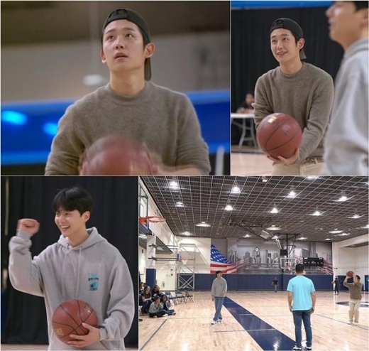 '정해인의 걸어보고서' 정해인, 뉴욕서 체대오빠 매력 발산