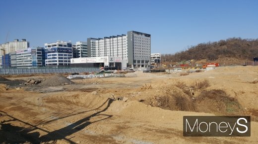 루원시티의 한 개발부지. /사진=김창성 기자