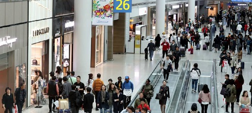 인천공항 면세점 전경. / 사진=뉴시스 DB.
