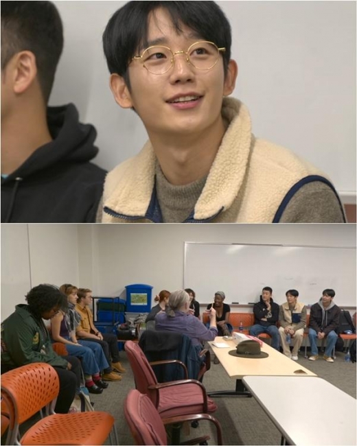 정해인, 뉴욕서 미모 여대생에 깜짝 고백?