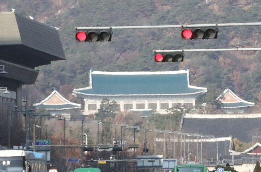 광화문 광장에서 바라본 청와대. /사진=뉴시스 전진환 기자 