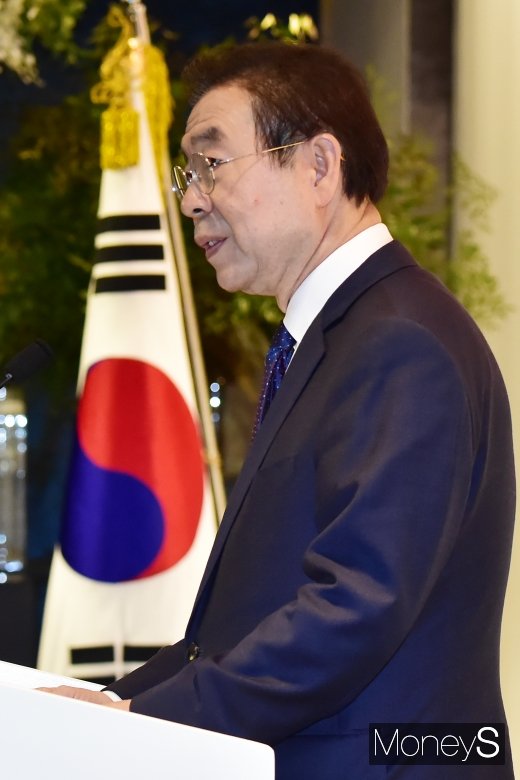 [머니S포토] 축사하는 박원순 시장