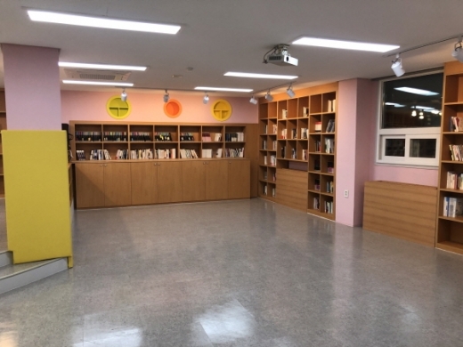 용인시, 리모델링 완료된 가온누리 작은도서관. / 사진제공=용인시