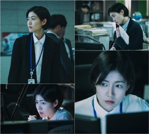 ‘머니게임’ 심은경, '총기 가득한 눈빛' 첫 촬영 스틸+출연 소감