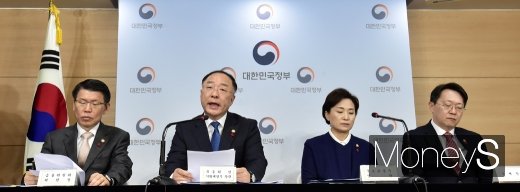 [머니S포토] 정부 