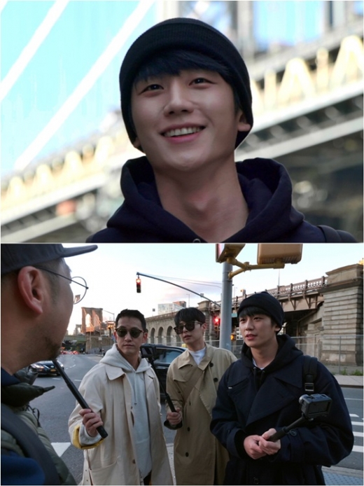 정해인. /사진=KBS 2TV 정해인의 걸어보고서 제공   