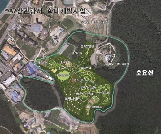 동두천시는 대표적인 관광지인 소요산을 변화시키기 위해 민선7기 시장공약사항인 ‘소요산관광지 확대개발사업’의 계획을 17일 밝혔다. / 사진제공=동두천시