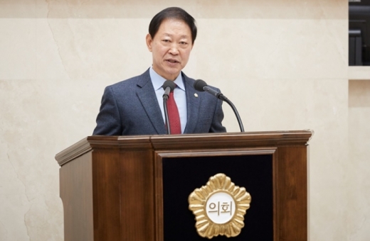 윤재영 의원이 발언을 하고 있다. / 사진제공=용인시의회