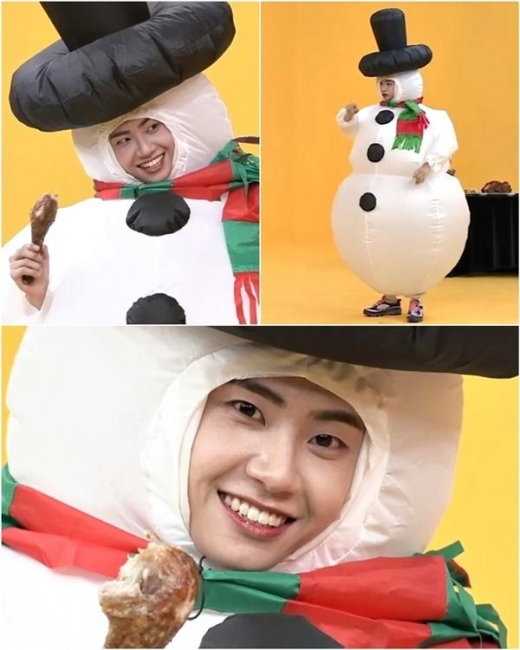 ‘괴팍한 5형제’ 이진혁, 겨울왕국 속 '올라프' 파격 변신