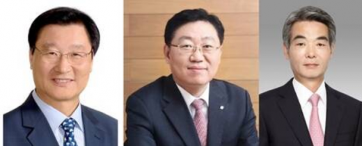 왼쪽부터 정기승 KTB자산운용 부회장, 나재철 대신증권 대표, 신성호 전 IBK투자증권 대표 /각 사 제공