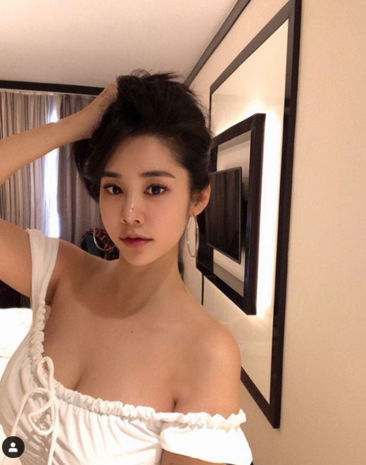 모델 강하빈. /사진=강하빈 인스타그램 캡처