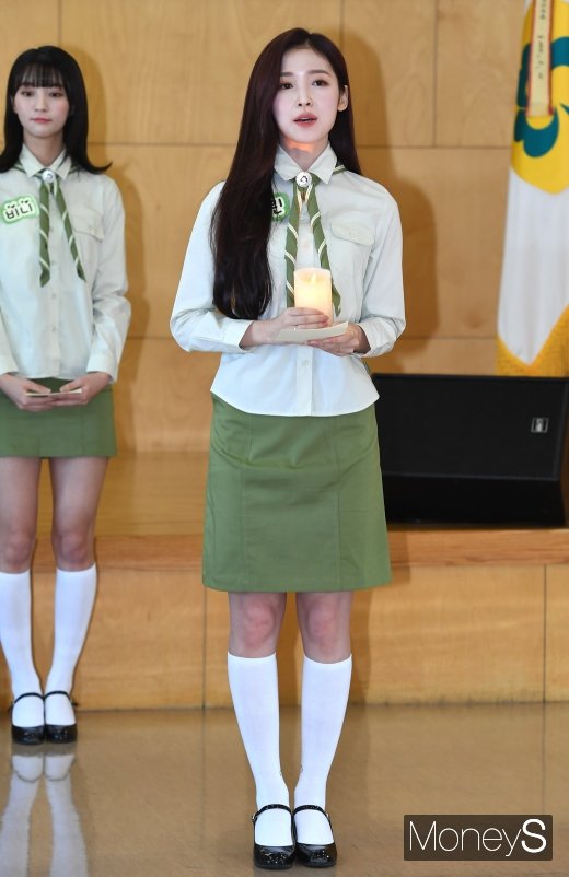 [머니S포토] 오마이걸 아린, 걸스카우트 여신