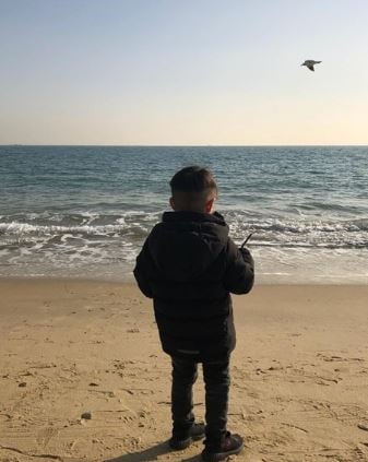 이병헌 아들. /사진=이민정 인스타그램