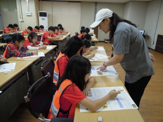 자전거학교 '인증시험'. /사진제공=대한자전거연맹