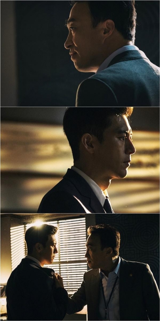 ‘머니게임’ 고수 VS 이성민, 소신과 야망의 대립 ‘강렬 투샷’