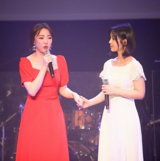 씨야 이보람(왼쪽)과 남규리. /사진=이보람 인스타그램