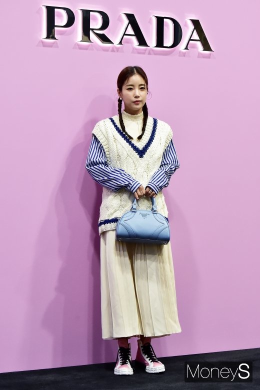 [머니S포토] 기은세, 깜찍 양갈래 머리 눈길