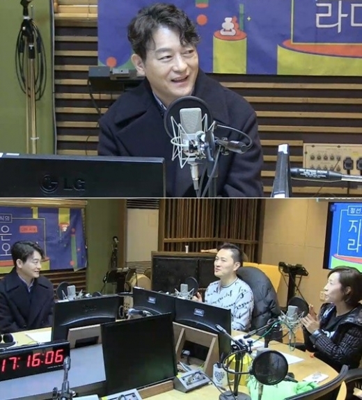 배우 조성하. /사진=MBC 표준FM '정선희, 문천식의 지금은 라디오 시대' 캡처)